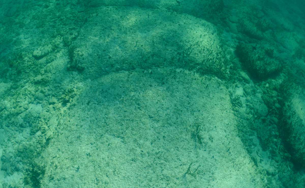 Bimini Road underwater